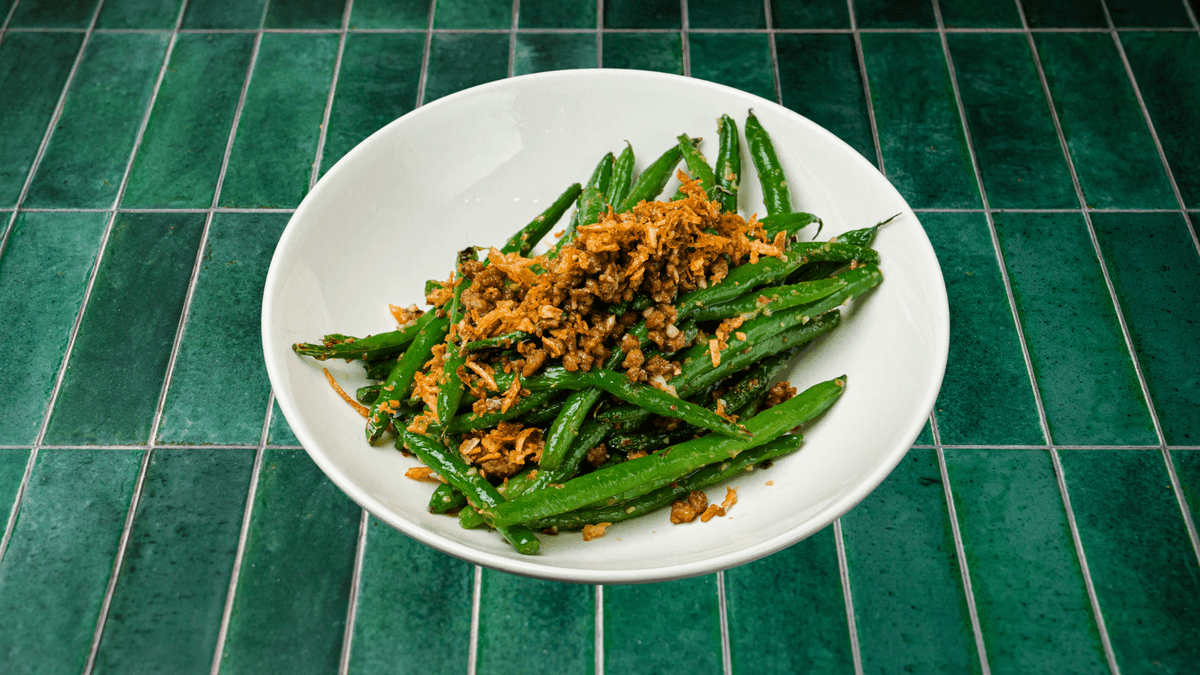 Stir-Fried Green Beans with Pork menu item