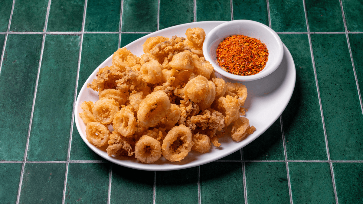 Calamari with Mala BBQ Spice menu item