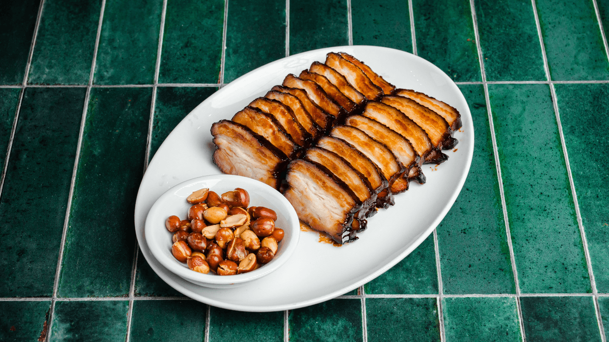 Wood-Smoked Black Char Siu menu item