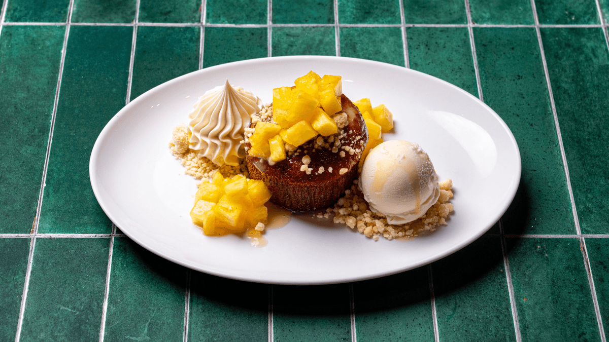 Pineapple Butter Cake menu item